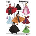 Конверт Simplicity 8729. Спецвыпуск журнала «ШиК: Шитье и крой. Simplicity. Готовимся к новому году» № 12/2018 (декабрь) анонс с выкройками