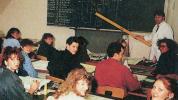 Занятие в 1991 году: Курс техники кроя мужской одежды у преподавателя Франца Бюхера