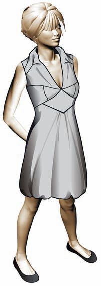 Модель платья 2. Илл. 04