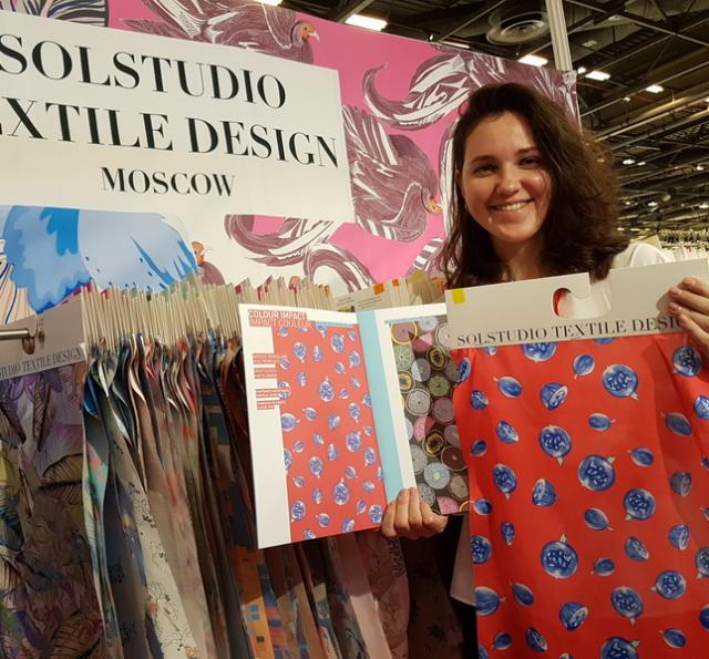  Российская студия Solstudio Textile Design задает мировые модные тренды на текстильной выставке Première Vision (83259-Solstudi