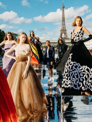 Парижская неделя Haute Couture FW 2020/21: Balmain