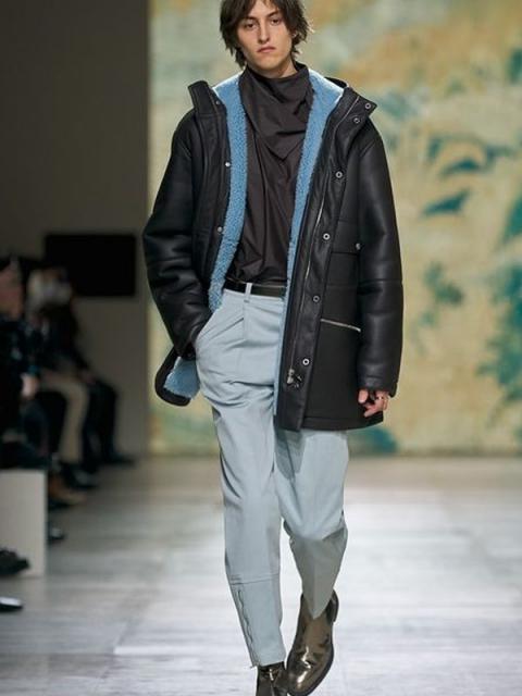 hermes mens winter coats